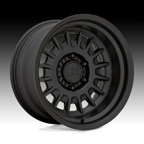 Black Rhino Aliso Matte Black Custom Truck Wheels 1